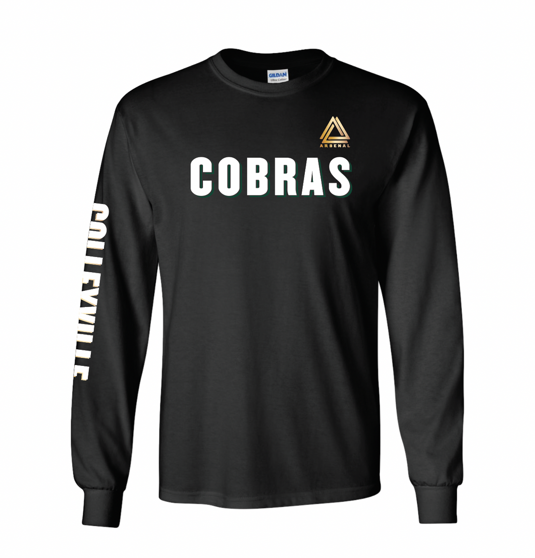 COBRAS LS Team Tee in Black