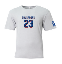 Load image into Gallery viewer, CRUSADERS DriFit SS Tee in White
