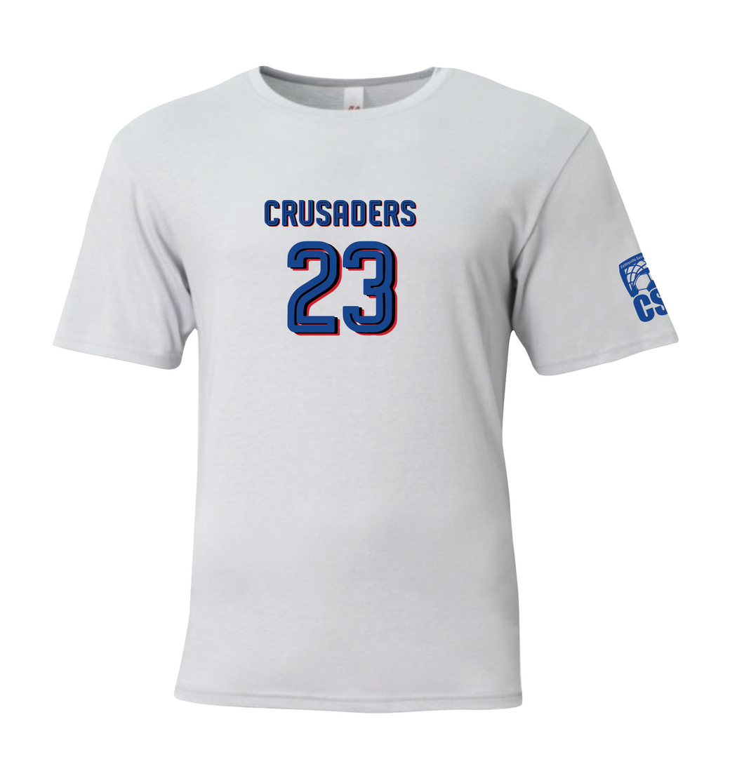 CRUSADERS DriFit SS Tee in White