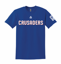 Load image into Gallery viewer, CRUSADERS Team Tee in Blue
