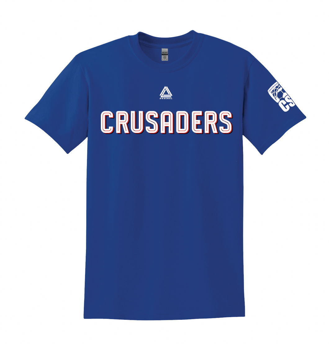 CRUSADERS Team Tee in Blue