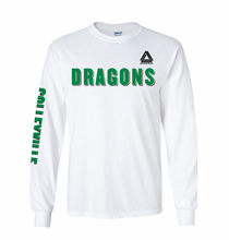 Load image into Gallery viewer, DRAGONS LS Team Tee in White
