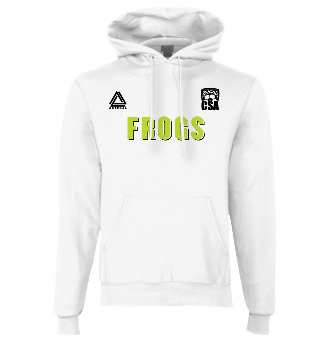 FROGS Pullover Hoodie in White