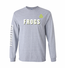 Load image into Gallery viewer, FROGS LS Team Tee in Grey Htr
