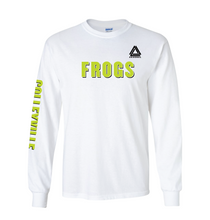 Load image into Gallery viewer, FROGS LS Team Tee in White
