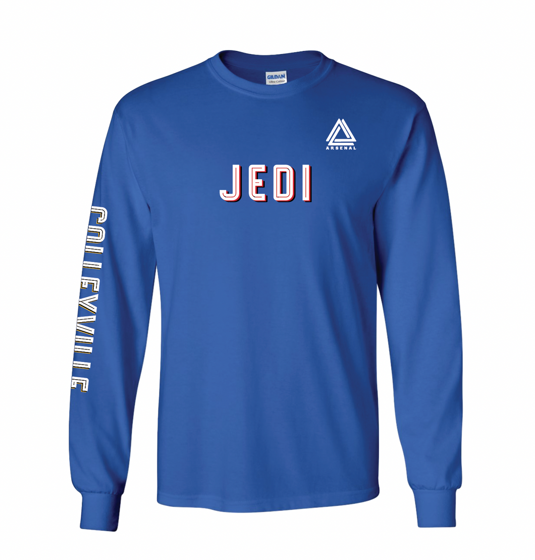 JEDI LS Team Tee in Blue