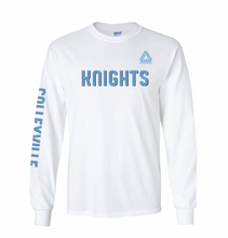 Load image into Gallery viewer, KNIGHTS LS Team Tee in White
