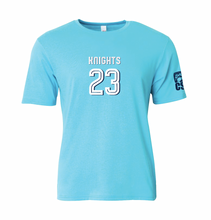 Load image into Gallery viewer, KNIGHTS DriFit SS Tee in Light Blue
