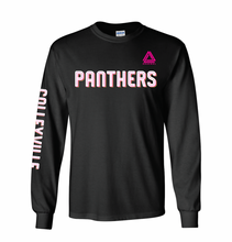 Load image into Gallery viewer, PANTHERS LS Team Tee in Black
