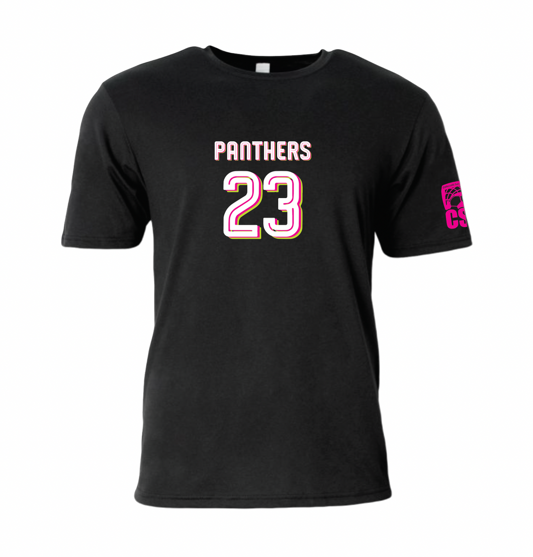 PANTHERS DriFit SS Tee in Black