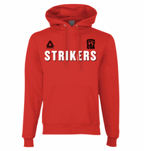 Load image into Gallery viewer, STRIKERS Pullover Hoodie in Red
