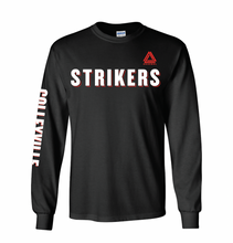 Load image into Gallery viewer, STRIKERS LS Team Tee in Black
