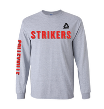 Load image into Gallery viewer, STRIKERS LS Team Tee in Grey Htr
