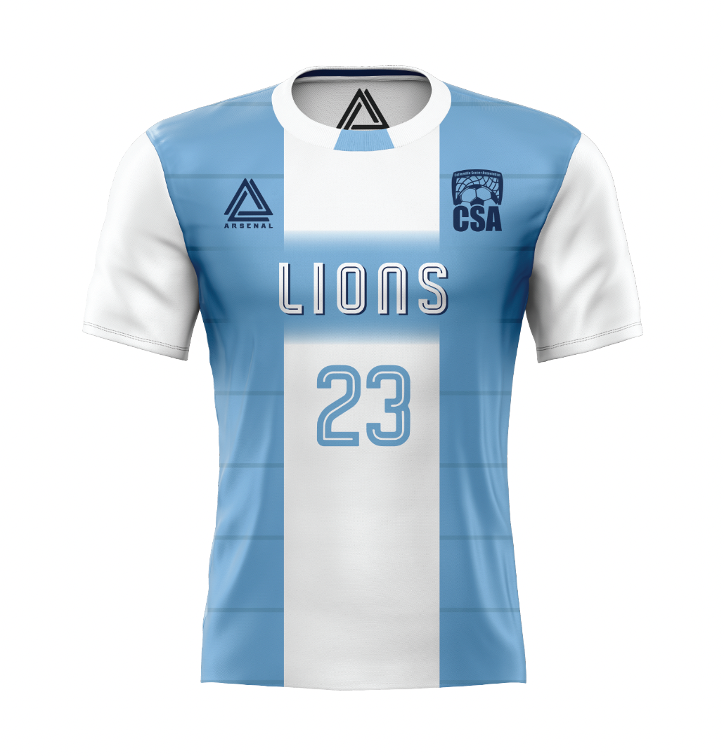 LIONS Team Jersey (Allow 3.5 weeks for delivery)