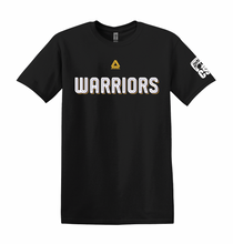 Load image into Gallery viewer, WARRIORS Team Tee in Black
