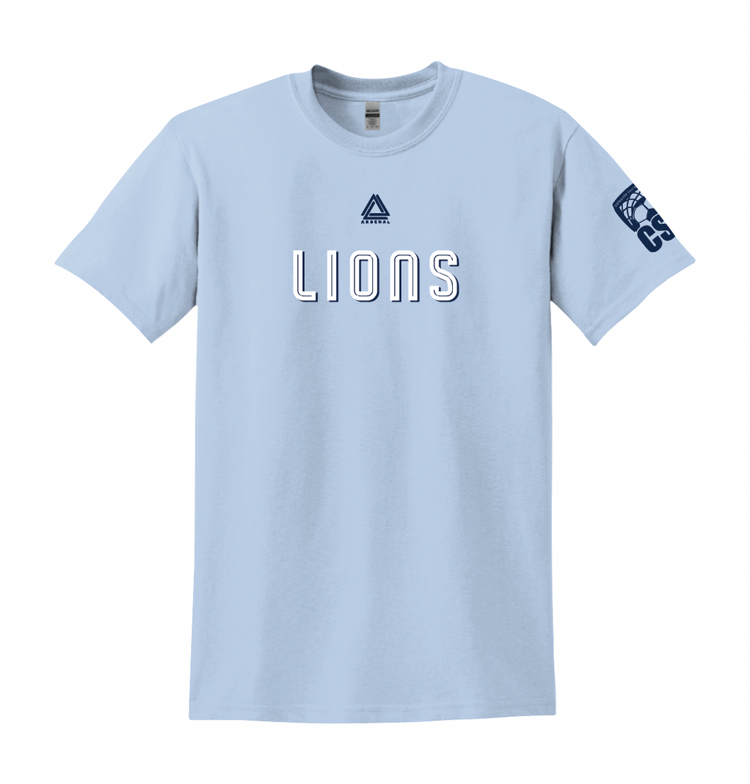 LIONS Team Tee in Light Blue