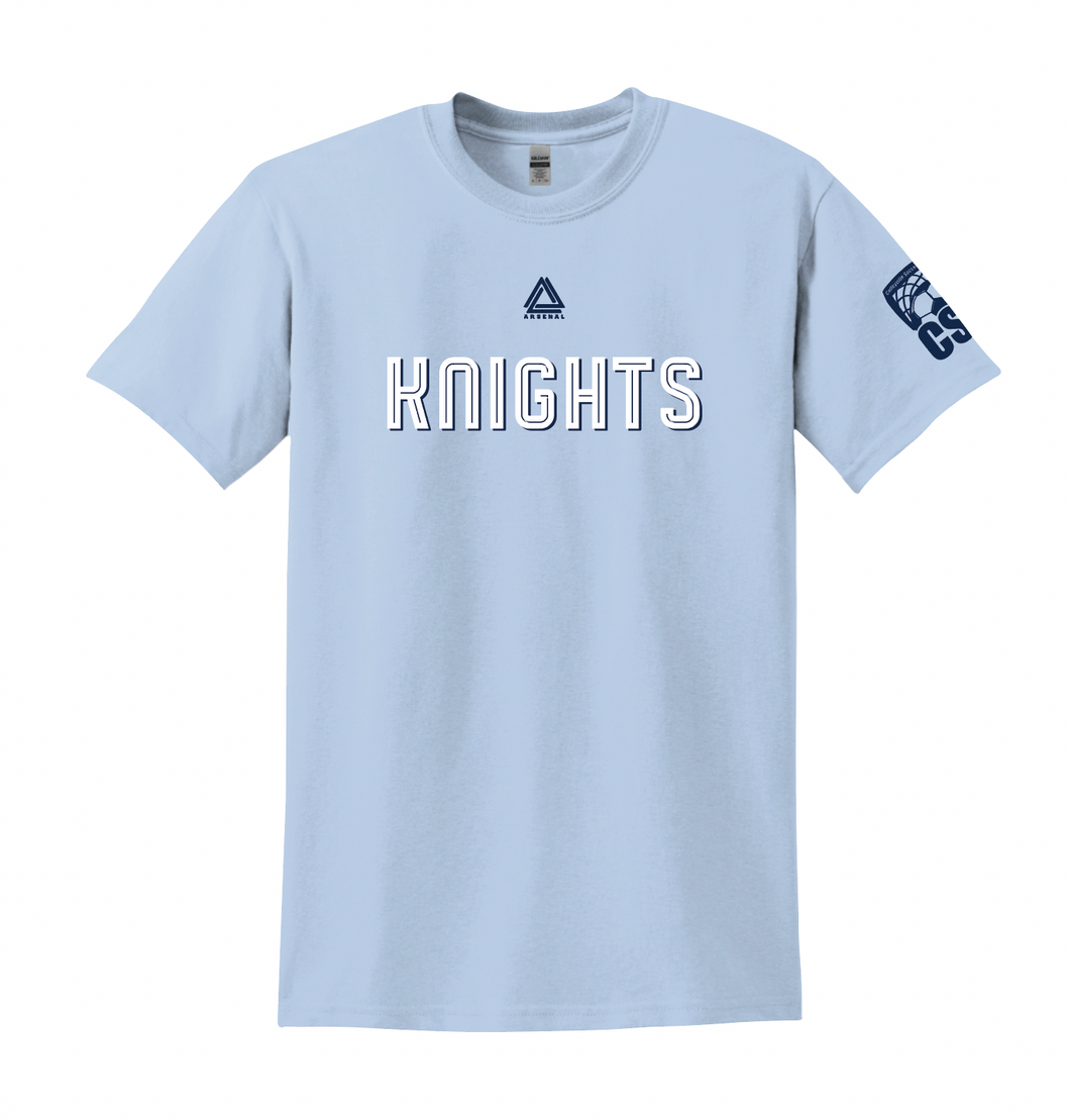 KNIGHTS Team Tee in Light Blue