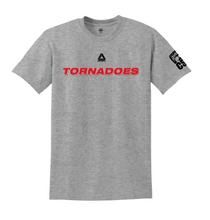 Load image into Gallery viewer, TORNADOES Team Tee in Grey Htr
