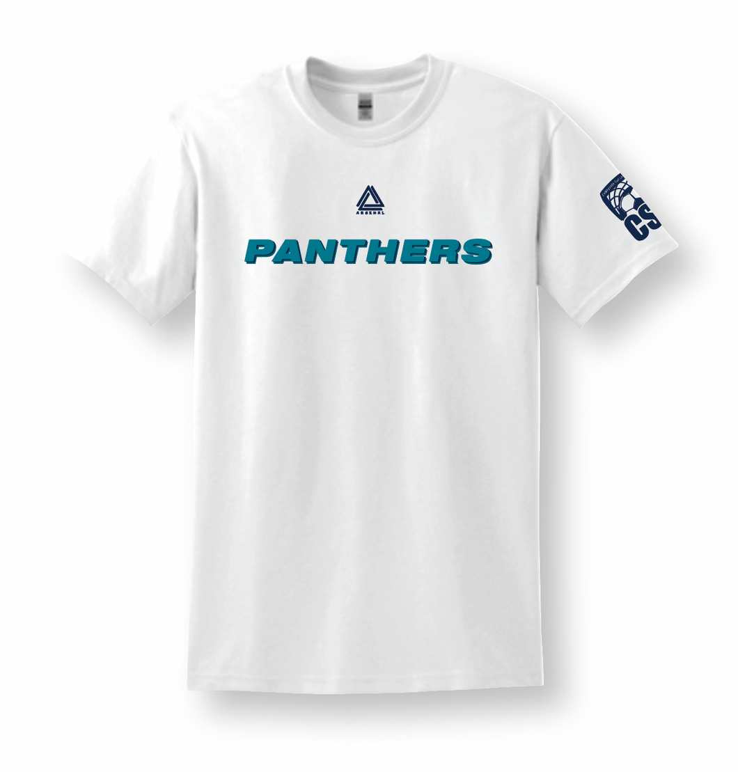 PANTHERS Team Tee in White