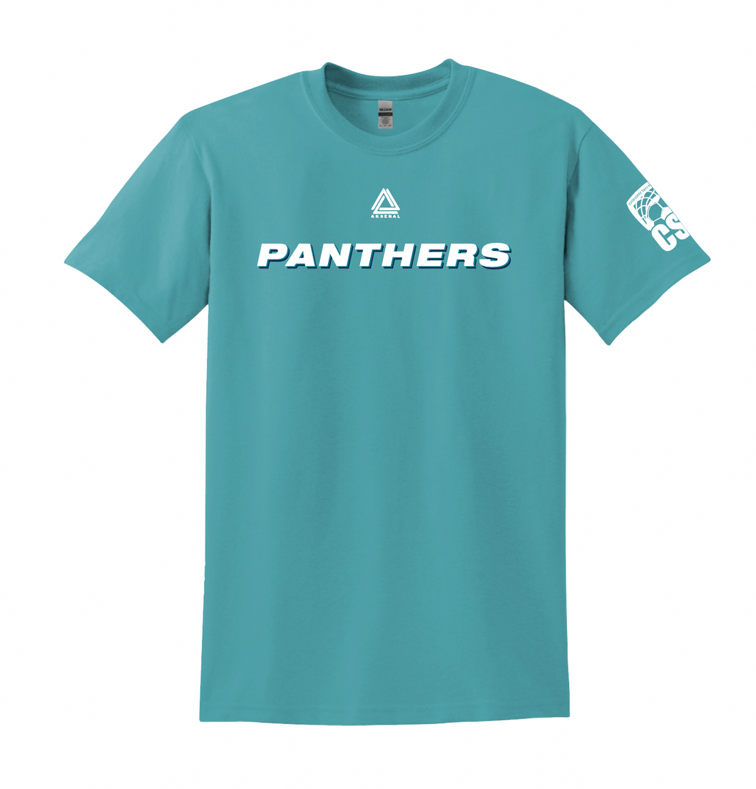 PANTHERS Team Tee in Teal