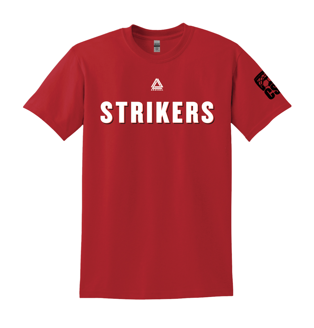 STRIKERS Team Tee in Red