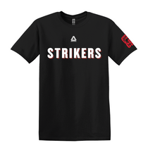 Load image into Gallery viewer, STRIKERS Team Tee in Black
