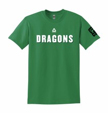 Load image into Gallery viewer, DRAGONS Team Tee in Green
