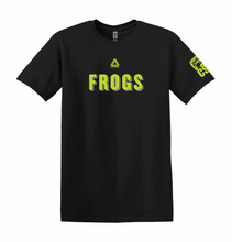 Load image into Gallery viewer, FROGS Team Tee in Black
