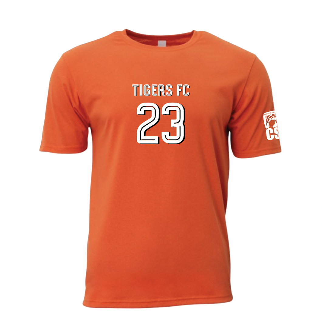 TIGERS FC DriFit SS Tee in Orange