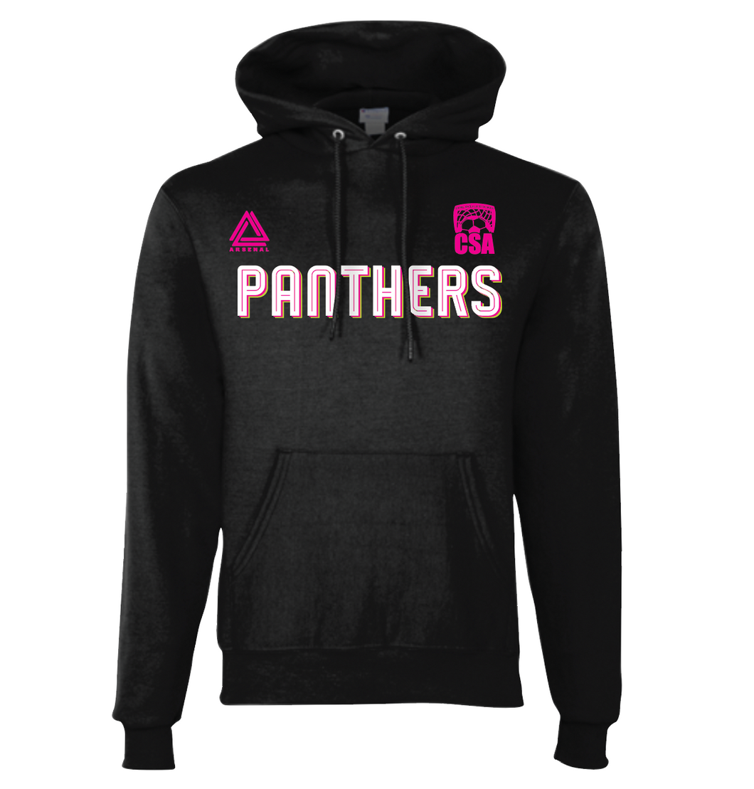 PANTHERS Pullover Hoodie in Black