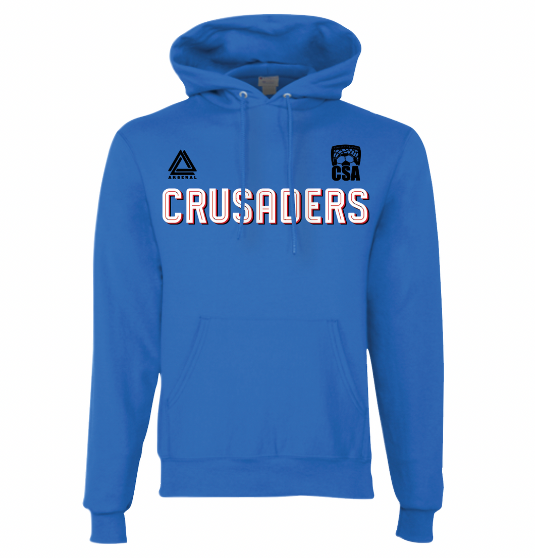 CRUSADERS Pullover Hoodie in Blue