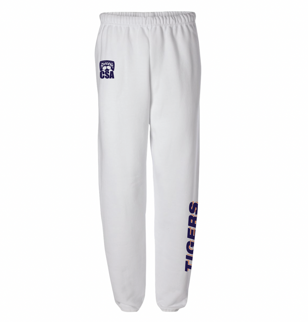 TIGERS Team Sweatpant in White