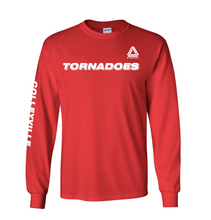 Load image into Gallery viewer, TORNADOES LS Team Tee in Red
