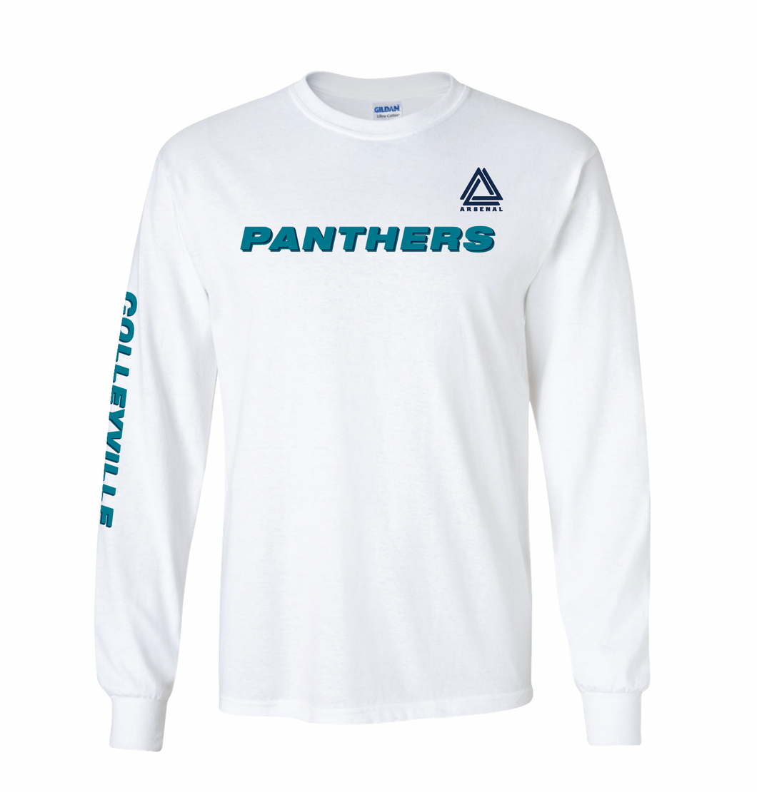 PANTHERS LS Team Tee in White