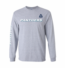 Load image into Gallery viewer, PANTHERS LS Team Tee in Grey Htr
