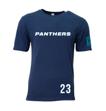 Load image into Gallery viewer, PANTHERS DriFit SS Tee in Navy
