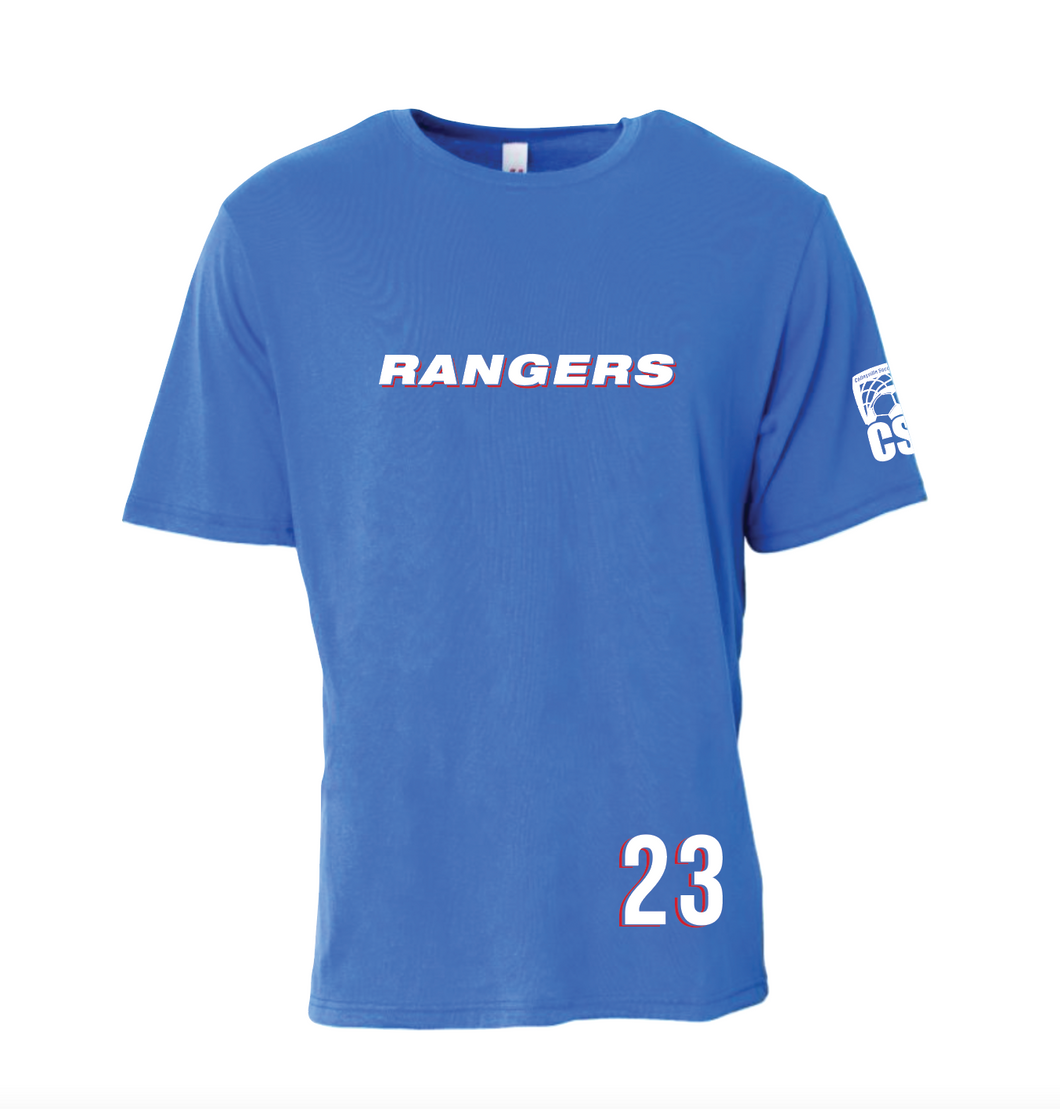 RANGERS DriFit SS Tee in Blue