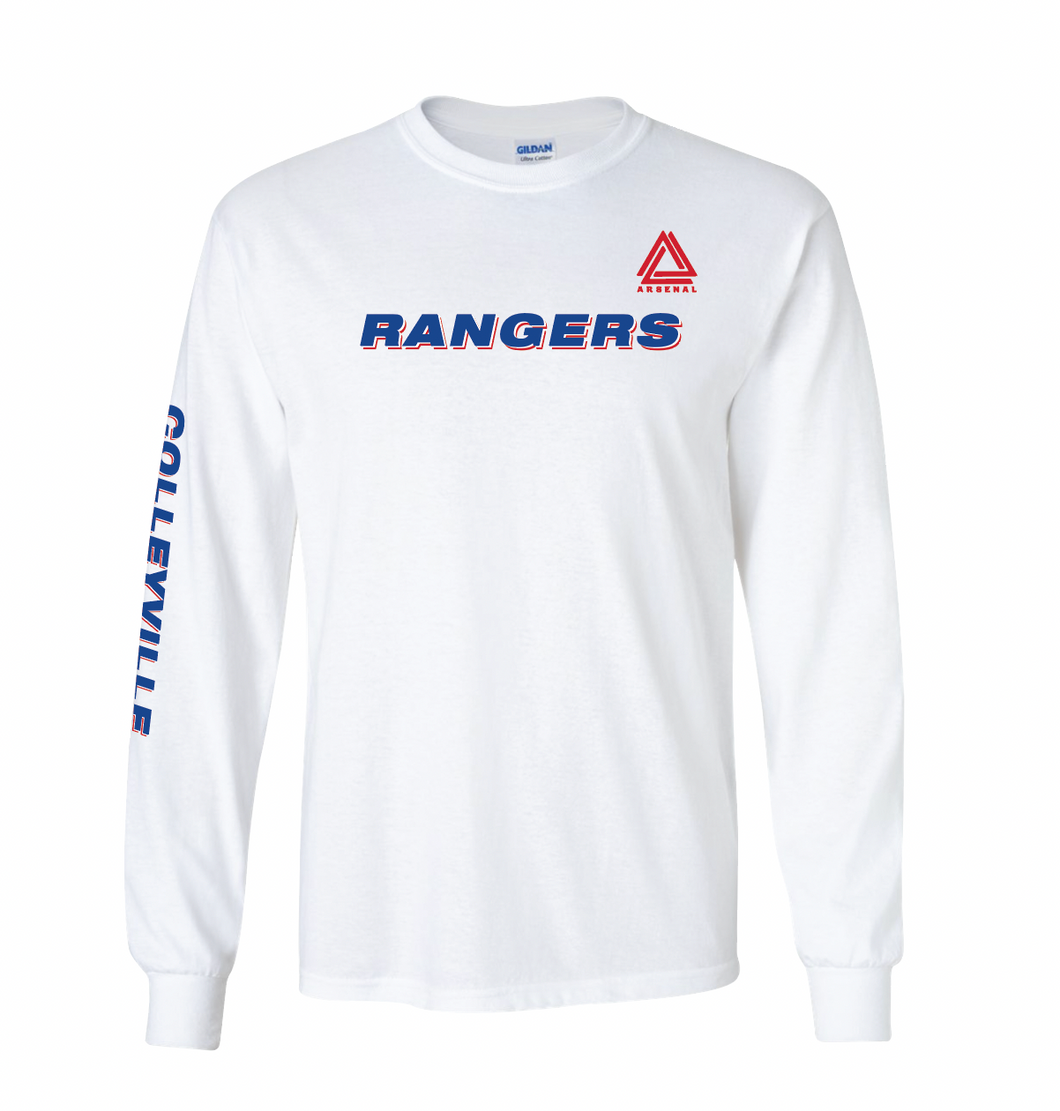 RANGERS LS Team Tee in White