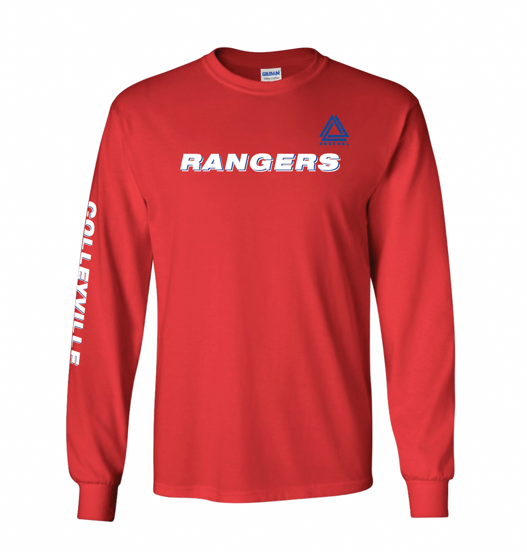 RANGERS LS Team Tee in Red