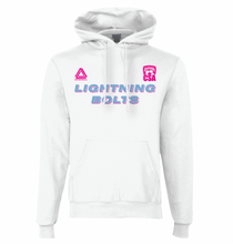 Load image into Gallery viewer, LIGHTNING BOLTS Pullover Hoodie in White
