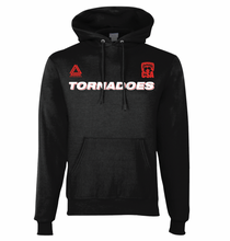 Load image into Gallery viewer, TORNADOES Pullover Hoodie in Black
