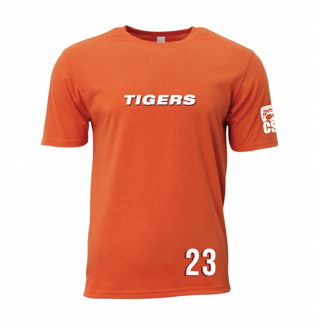 TIGERS DriFit SS Tee in Orange