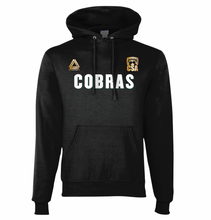 Load image into Gallery viewer, COBRAS Pullover Hoodie in Black
