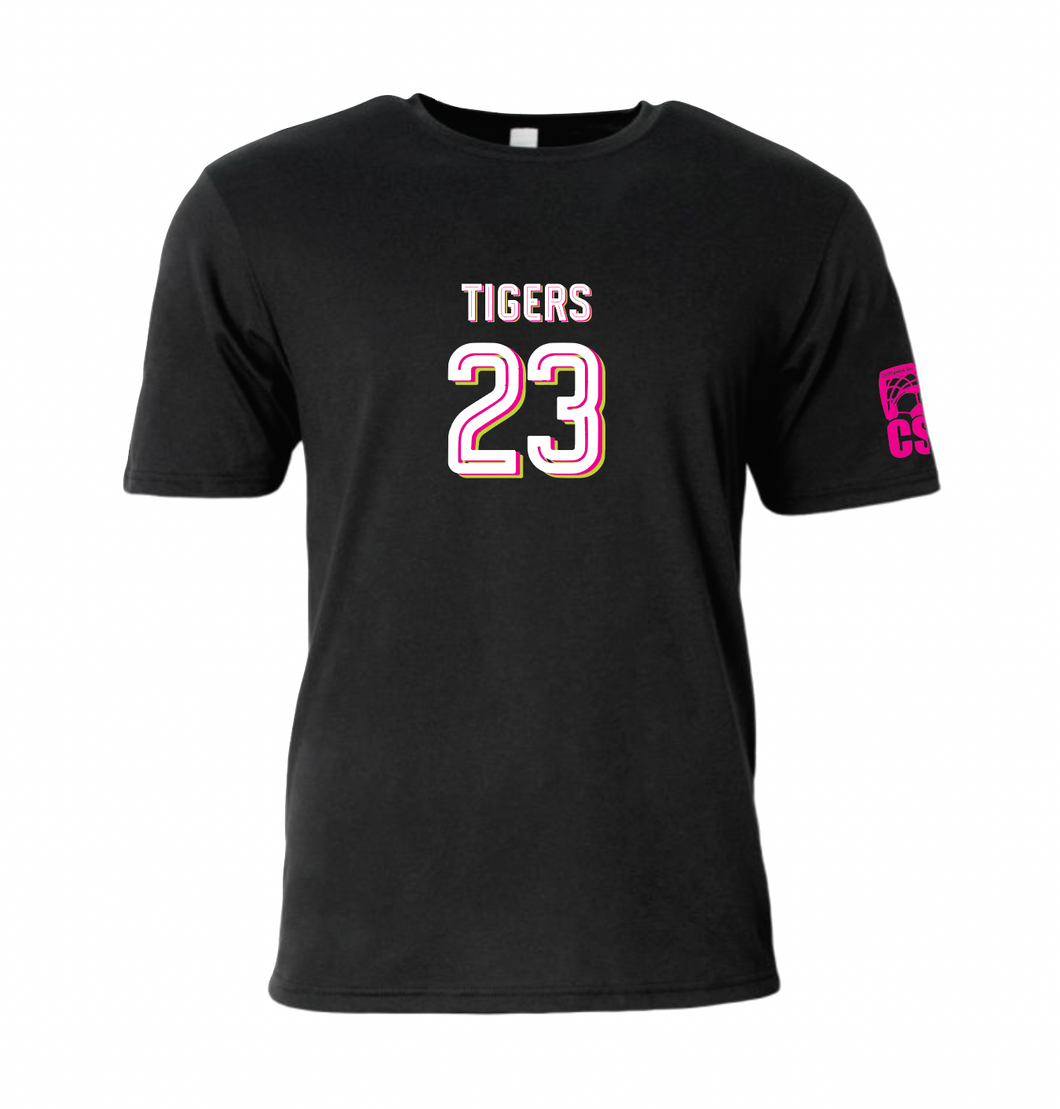 TIGERS DriFit SS Tee in Black