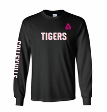 Load image into Gallery viewer, TIGERS LS Team Tee in Black
