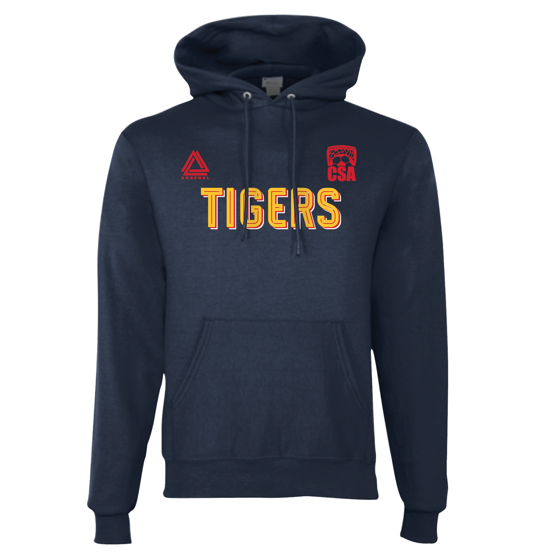 TIGERS Pullover Hoodie in Navy