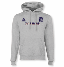 Load image into Gallery viewer, TIGERS Pullover Hoodie in Grey Htr
