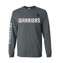 Load image into Gallery viewer, WARRIORS LS Team Tee in Charcoal Htr
